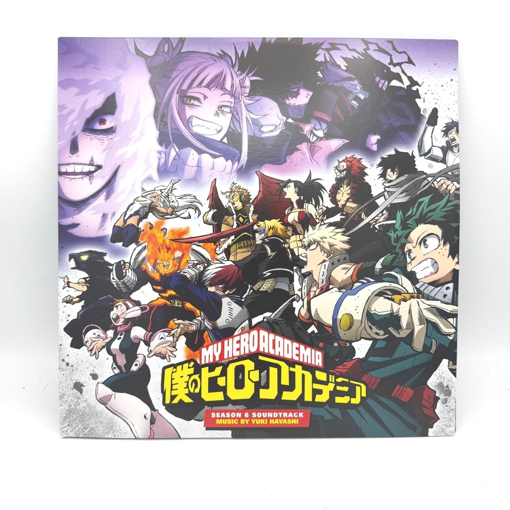 Milan My Hero Academia Season 6 Soundtrack Vinyl LP Yuki Hayashi Anime Score